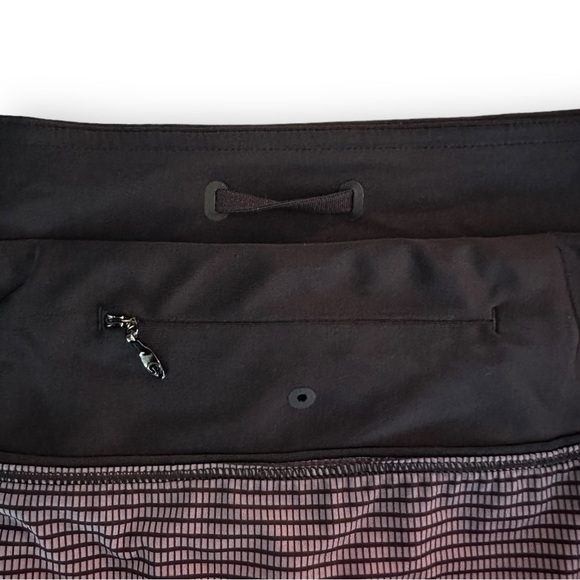 Lululemon Speed Short *H2O Double Gradient Yum Yum Pink Alberta Lake Black 4 - Picture 3 of 5